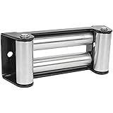 ALAVENTE Winch Roller Fairlead 10" Universal 4 Way Guide For Steel Recovery Winch Cable