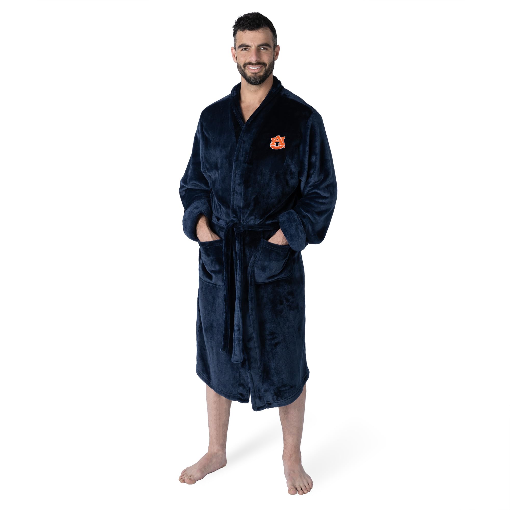 Northwest NCAA Auburn Tigers Unisex-Adult Silk Touch Bath Robe, Large/X-Large, Team Colors Image