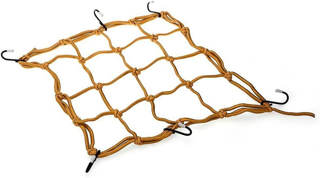 joyliveCY CY-Buity Mesh Cargo Net Helmet Storage Seat Bag Luggage Organizer Holder for Motorcycle Bike