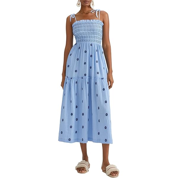 sachin and babi light blue dress Jessica Simpson Women's Sleeveless Maxi Wrap Dress, Sodalite Blue, X-Small  at Amazon Women's Clothing store main image 0