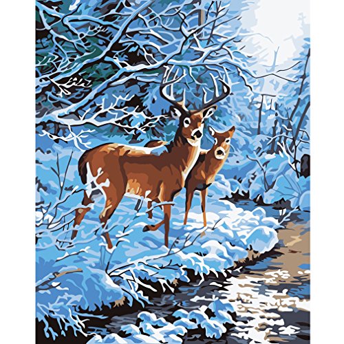 Christmas Paint By Number Kits • Comfy Christmas