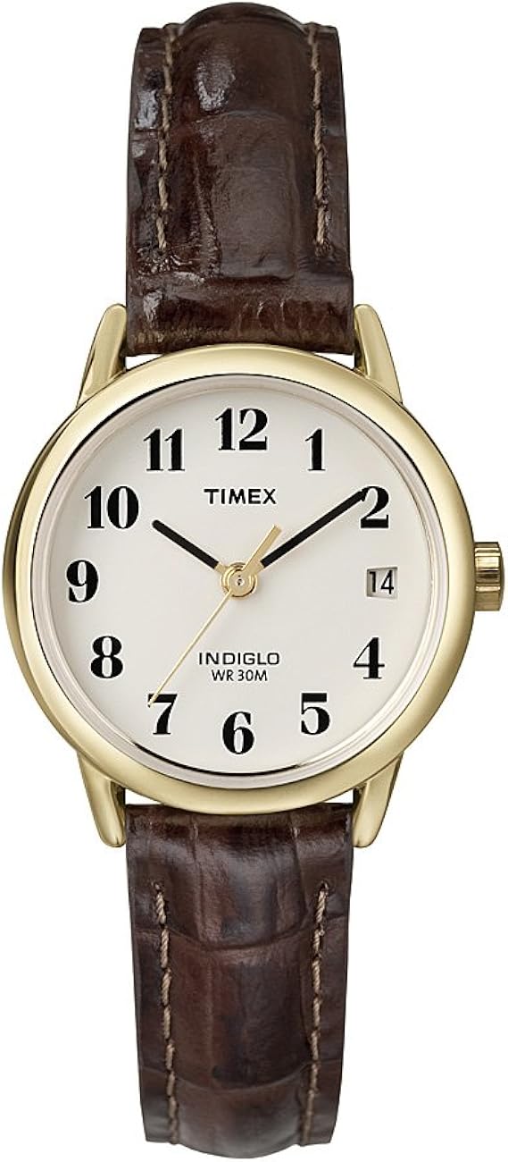 Timex T20071PF - Reloj de Cuarzo para Mujeres, Correa de Piel ...