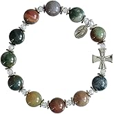 Sine Cera Rosary Bracelet Multicolor Onyx 10mm