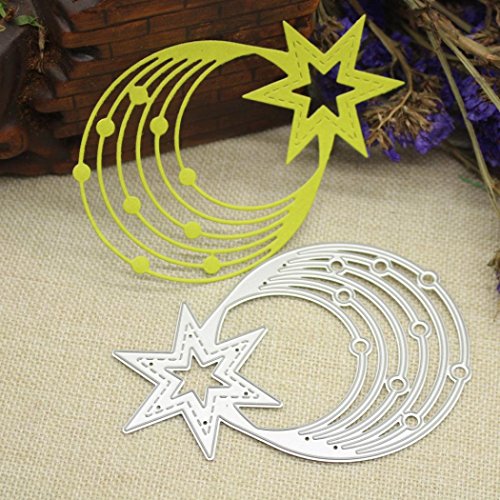 Fabal Metal Steel Scrapbooking Die Cut Craft Decorative Embossing Folder Cutting Dies Paper Card Template (H)