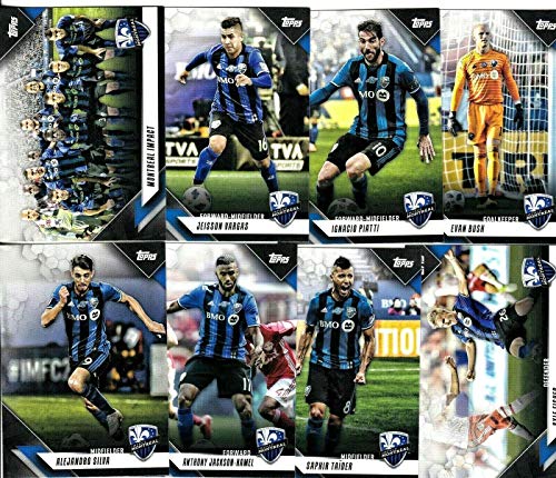 Montreal Impact 2019 Topps MLS Soccer Factory Sealed 8 Card Team Set with Ignacio Piatti Plus
