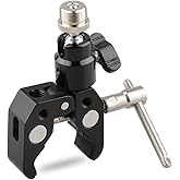 CAMVATE Crab Clamp Articulated 1/4 Mini Ball Head for Microphones - 1465