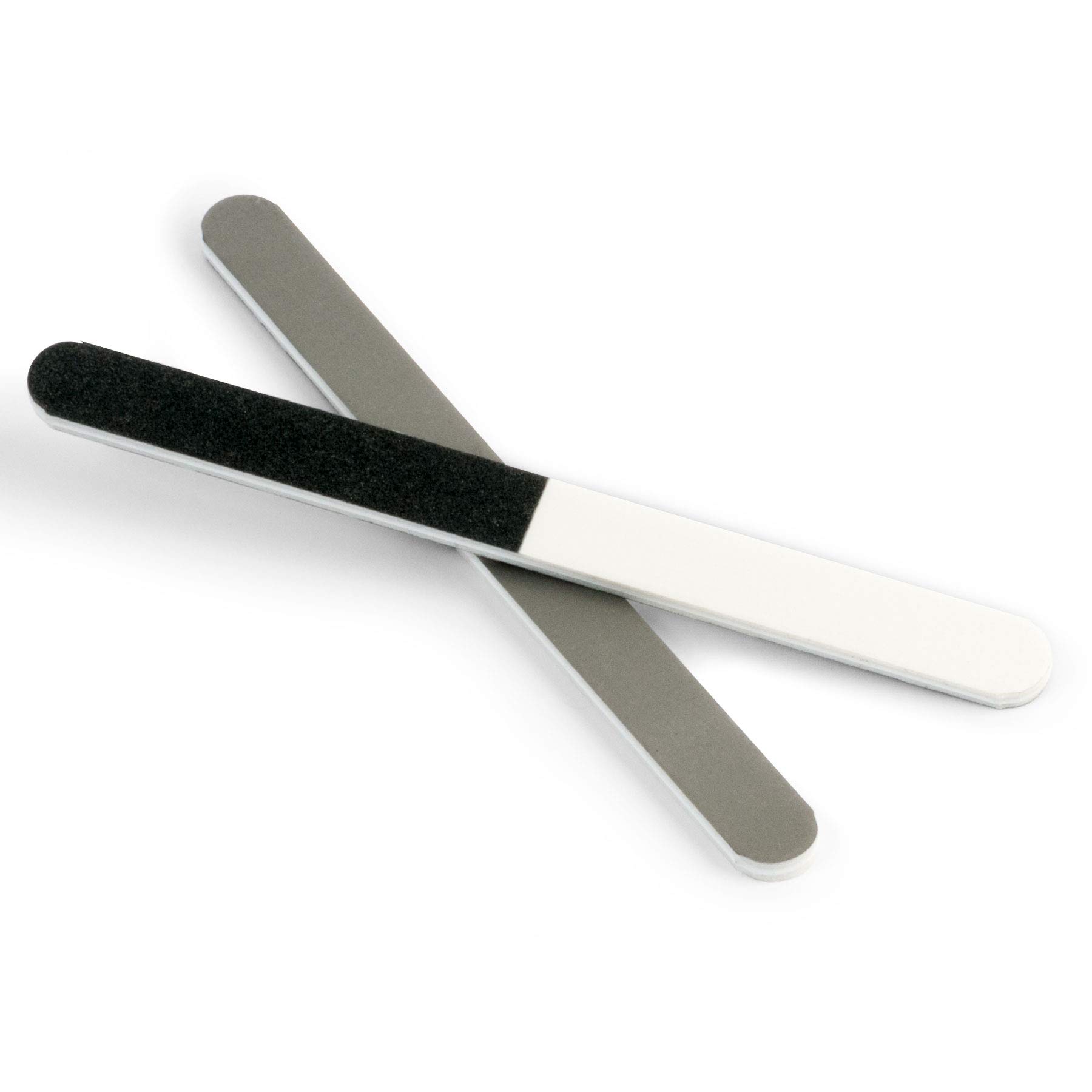 StewMac Rough Fret Smooth + Shine Set, Guitar Fret End Dressing And Polishing Kit, Polish