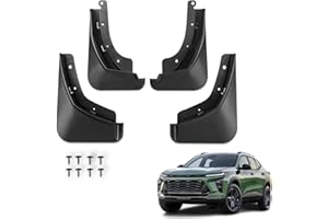 TECHPICCO Mud Flaps Compatible with Chevrolet Trax 2025 2024, Mud Guards 4pcs Fender Guards Compatible with Chevy Trax Accessories 2024 No Drill Splash Guards