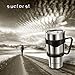 SUCFORST Tumbler 30 oz Stainless Steel Travel Mug - Double Wall Vacuum Insulated Cup,Tritan Splash Proof Lid