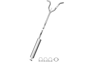 Northeastern Exhaust | Stainless Steel Resonator Pipe Comaptible for Nissan Altima 2013-2016 2.5L | Sedan | Free Gasket and Clamps Included | Automotive Replacement Part