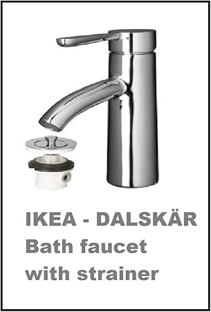 Ikea Dalskar Bath Faucet With Strainer Chrome Plated By Ikea