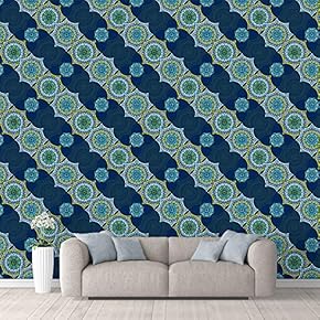Wall Mural Beautiful Pattern Colorful Texture Removable Self-Adhesive Large Wallpaper - 66x96 inches