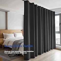 cbsroro Room Divider Blackout Curtain Total Privacy