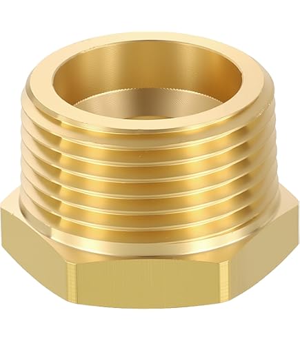 Unique Bargains Adaptateurs Femelles en Cuivre 1/2 Pouce NPT3/8 Filetage Interne Raccord de Soudure pour Tuyau d'Eau Domestique