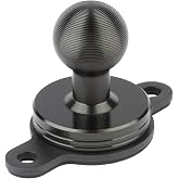 Bulletpoint Metal 2-Hole AMPS Base Mount with 20mm (0.787 inches) Mounting Ball