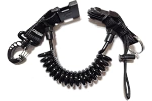 Cressi Coiled Lanyard BCD Accessories, Metal