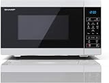 Sharp YC-MS252AU-W 25L 900W Digital Microwave ECO Defrost 11 Power Levels
