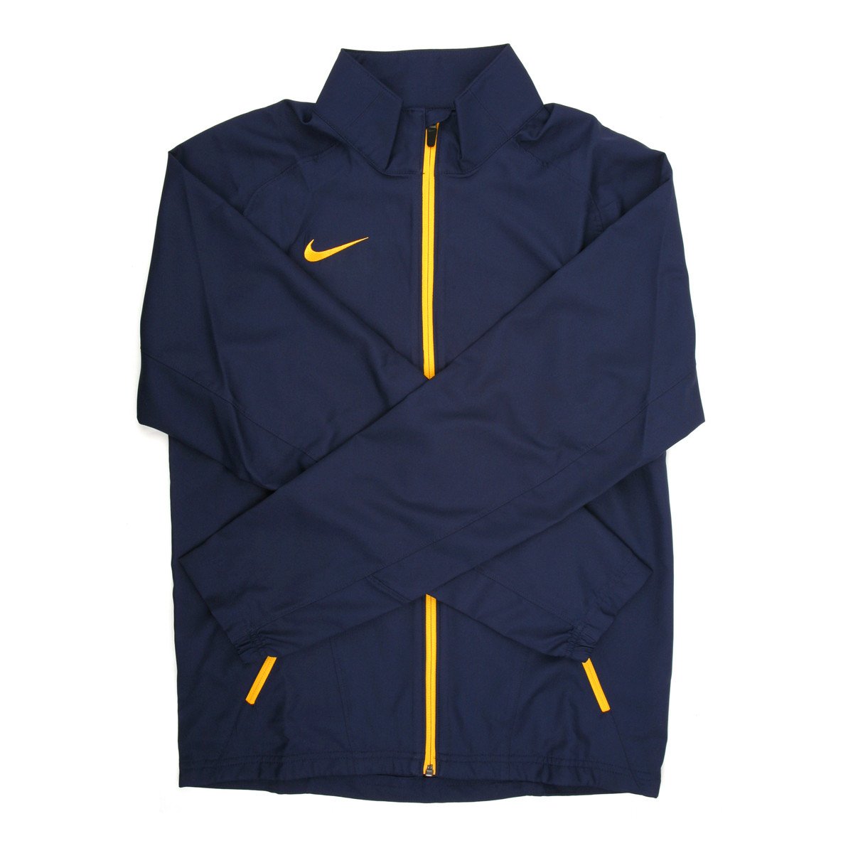 Amazon.com : Nike Dri-FIT Men's Navy/Yellow Full-Zip Jacket - Medium : Sports & Outdoors
