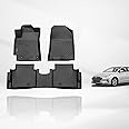 KELCSEECS® Floor Mats Custom for Hyundai Elantra 2020 2019 2018 2017 All Weather Protection TPE Heavy Duty Non-Slip Automotive Floor Liners Fits Front & 2nd Row Full Set Accessories, Black