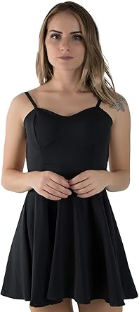 vestido de alça com bojo