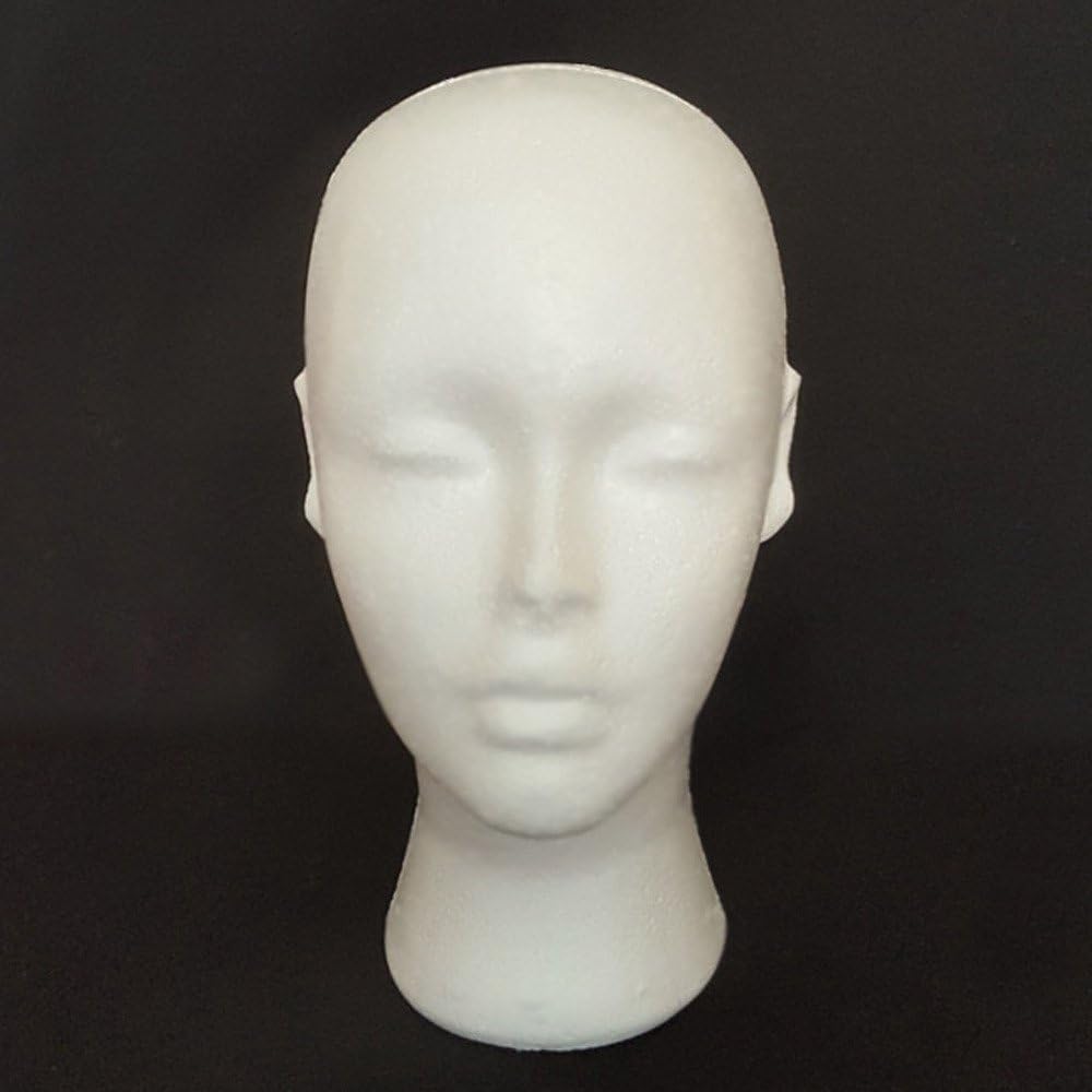 styrofoam wig head