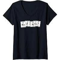 Maglietta BAZINGA The Big Bang Theory - T-shirt Sheldon Rossa, Taglie S-5XL, Gildan - Foto 2