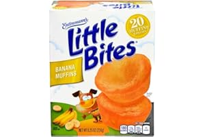 Entenmann's Little Bites 5 ct Banana Muffins 8.25 oz (Pack of 6)