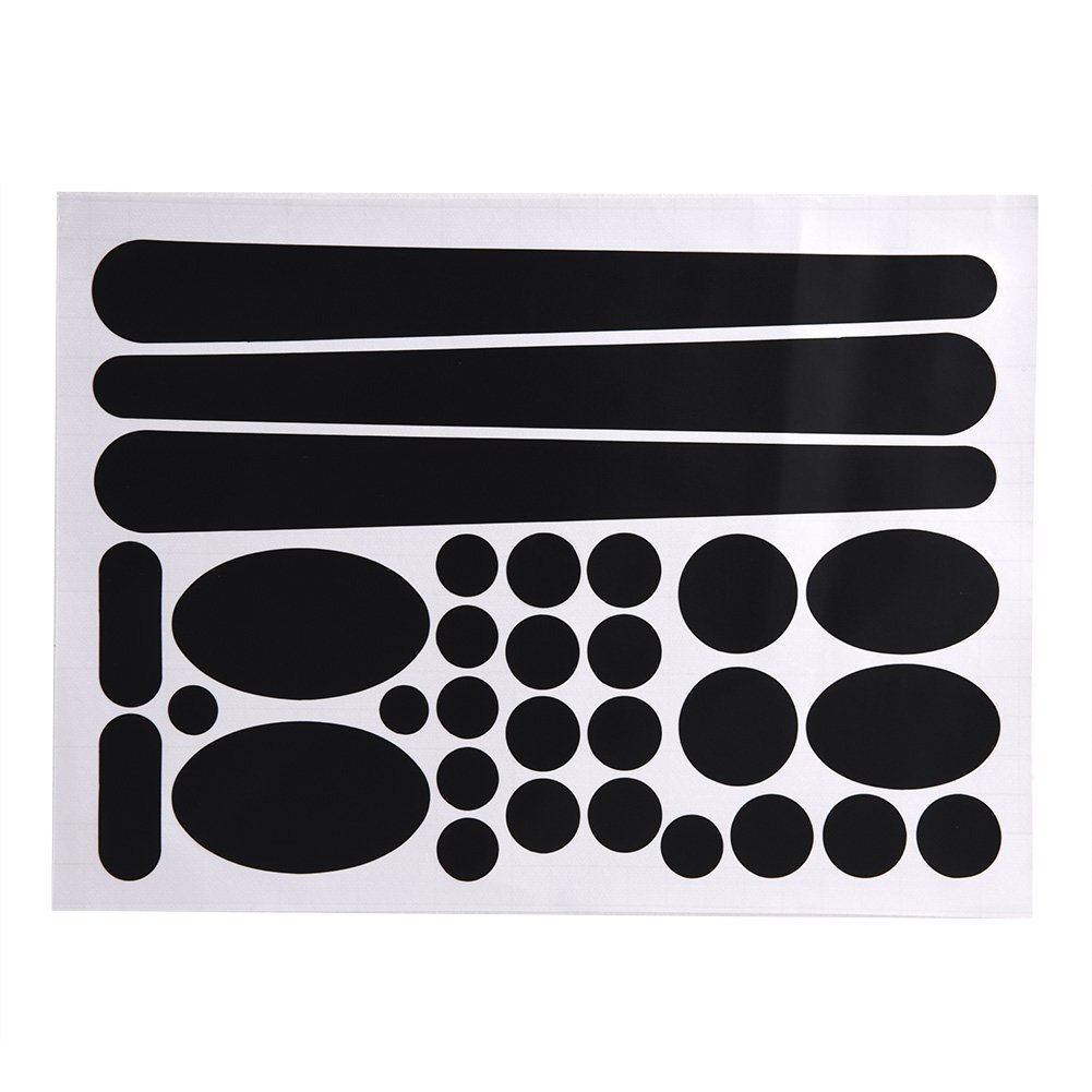 VGEBY Bicycle Decal Stickers Chainstay and Frame Protector Kit for Mountain Bike Road Bike(Black) Bike Chain Frame Protector Cycling Stickers Cube Bike Chain Frame Protector Cycling Stickers Cube