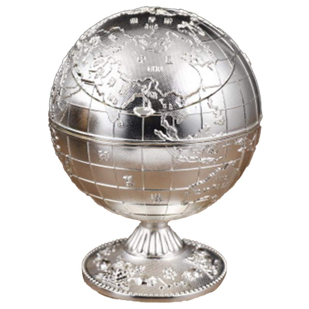 Wghz Ashtray Retro Cigarette Ashtray Large Spherical Cigar Ashtray- Use as Outdoor Ashtray or Indoor