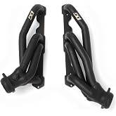Exhaust Headers 1-1/2 in. Black Paint for 1988-1995 C1500 C2500 K1500 K2500 | 1992-1995 Suburban Blazer Jimmy | 305 350 cu. in. 5.0L 5.7L V8