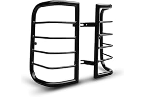 TAC TRUCK ACCESSORIES COMPANY TAC Tail Rear Light Guards Cover Protector Fit 2000-2004 Nissan Xterra TLG Black Taillight – 1 Pair