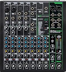 Mackie 10 Channel Professional Effects Mixer with