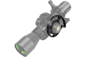 WestHunter Optics Add-on Index Wheel, Side Parallax Wheel for Riflescopes - 2 Inner Diameter Options(31.5mm / 34mm)