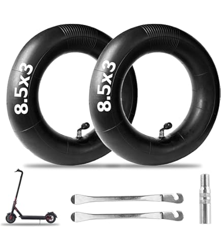 GOOFIT 6 X 1 1/4 Curved Bent Stem Inner Tube Tire For Mini Electric Scooter Fold