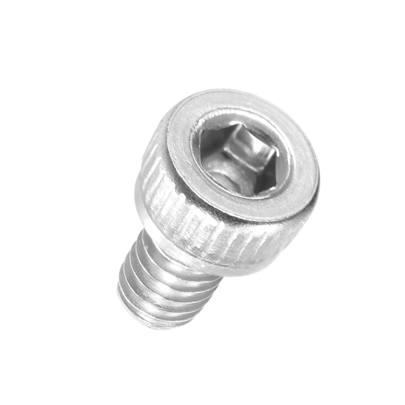 Kozelo 100pcs Socket Head Cap Screws - [M2.5-0.45 x 4mm] 304 Stainless Steel Allen Socket Drive for Electrical Motor 3D Printing Fan Engine Replacement Use, Silver — image 1