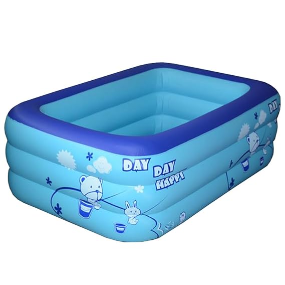 Bathtub PHTW HTZ Tragbare Badewanne Jacuzzi Kinderbadewanne Uncovered Rechteckige Aufblasbare Badewanne Tragbare Faltende Wan