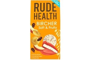 (2 Pack) - Rude Health - Bircher - Soft & Fruity Muesli | 450g | 2 PACK BUNDLE