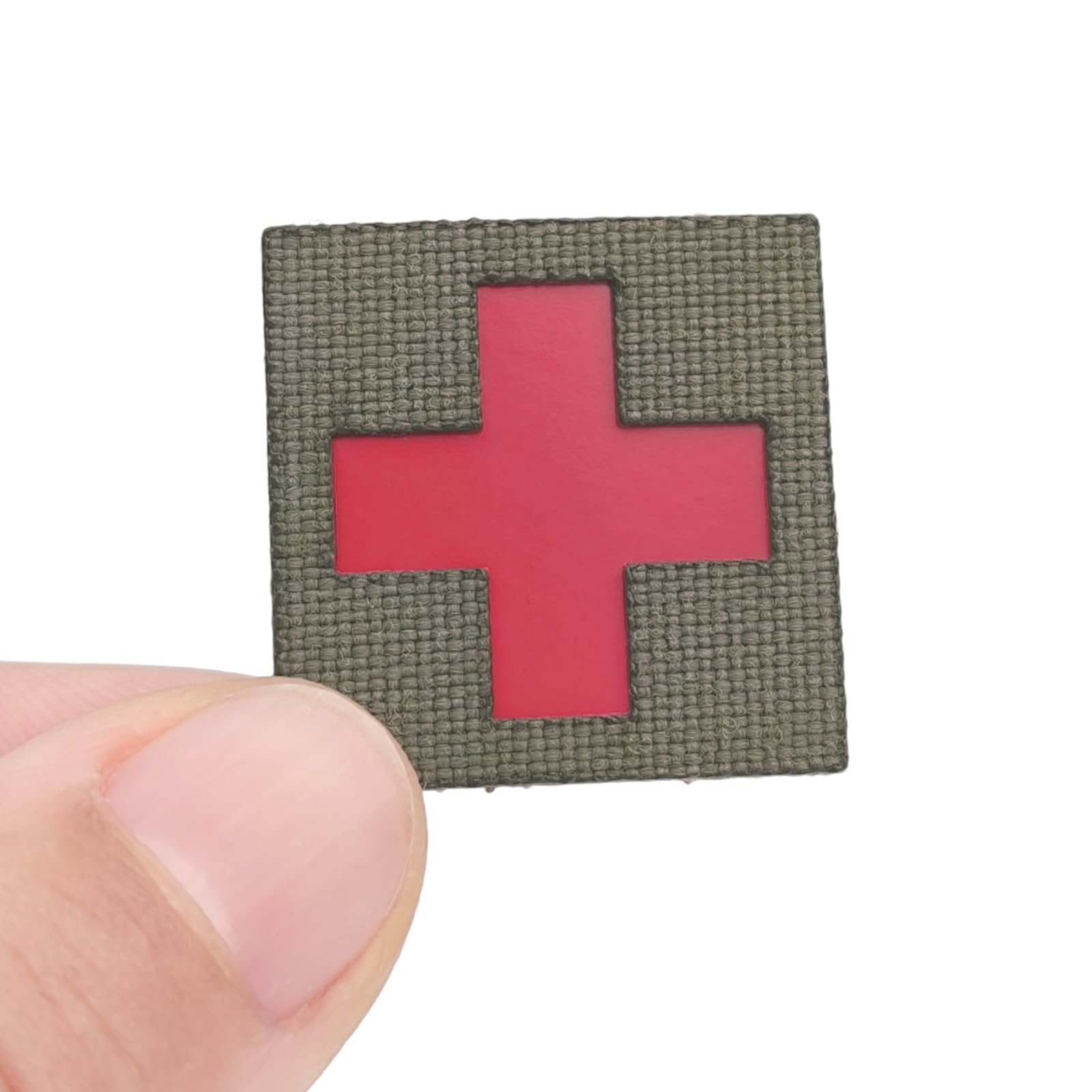 Mini Medical Cross IFAK First Aid Tiny Patch [Ranger Green,Red]