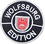 VW VOLKSWAGEN WOLFSBURG EDITION Racing Car Jacket Shirt T-Shirt Patch Sew Iron on Logo Embroidered Badge Sign Emblem Costume