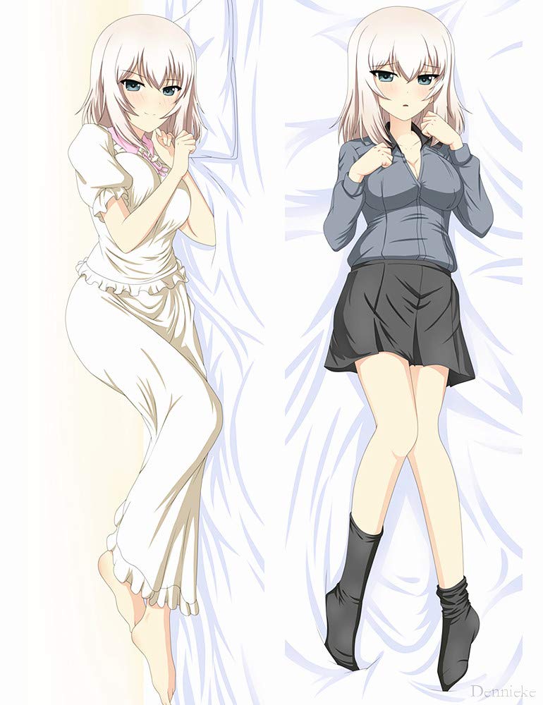 Dennieke Erika Itsumi-Girls und Panzer (59inx19.6in) 150x50cm Peach Skin Japanese Pillowcases