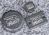 Suzuki GSXR600 GSXR750 GSXR1000 GSXR 600 750 1000 CARBON BILLET FLUID CAPS