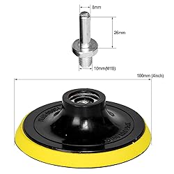 HIFROM 4-Inch/100mm Hook and Loop Backing Pad