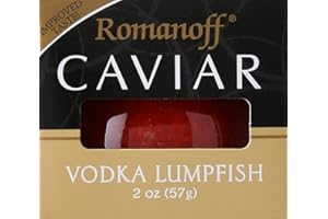 Romanoff Caviar Lumpfish Red Vodka, 2 oz