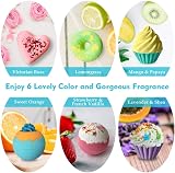 Aofmee Bath Bombs Gift Set 6 Pcs Handmade Spa Kit Shea Cocoa Moisturize view 3