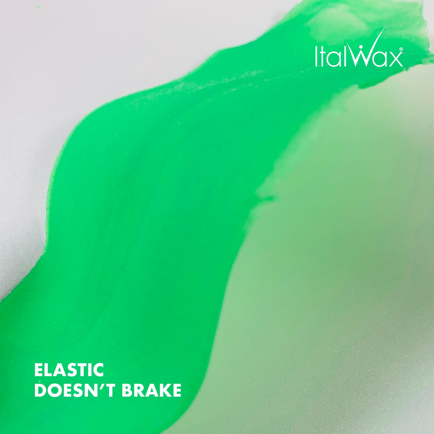 Italwax Top Line Emerald - 750g / 1.65lb - Hard wax beads for hair removal - Scent free - Synthetic formulation ideal for sensitive skins - Recommended for the Bikini Area and Armpits