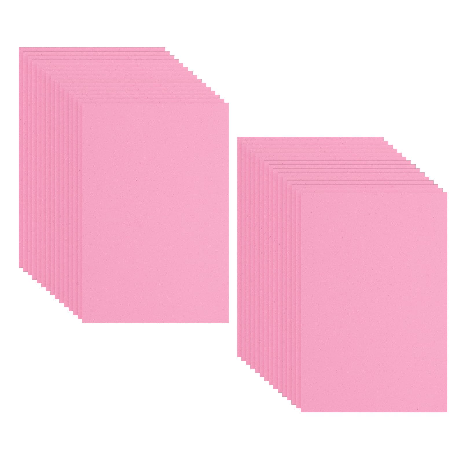 PATIKIL 30 Pack Pink EVA Foam Sheets, 12" x 8" 2mm Thick Crafts Foam Paper for Craft Classroom Bulletin Board Decor Scrapbooking DIY Cosplay Costume