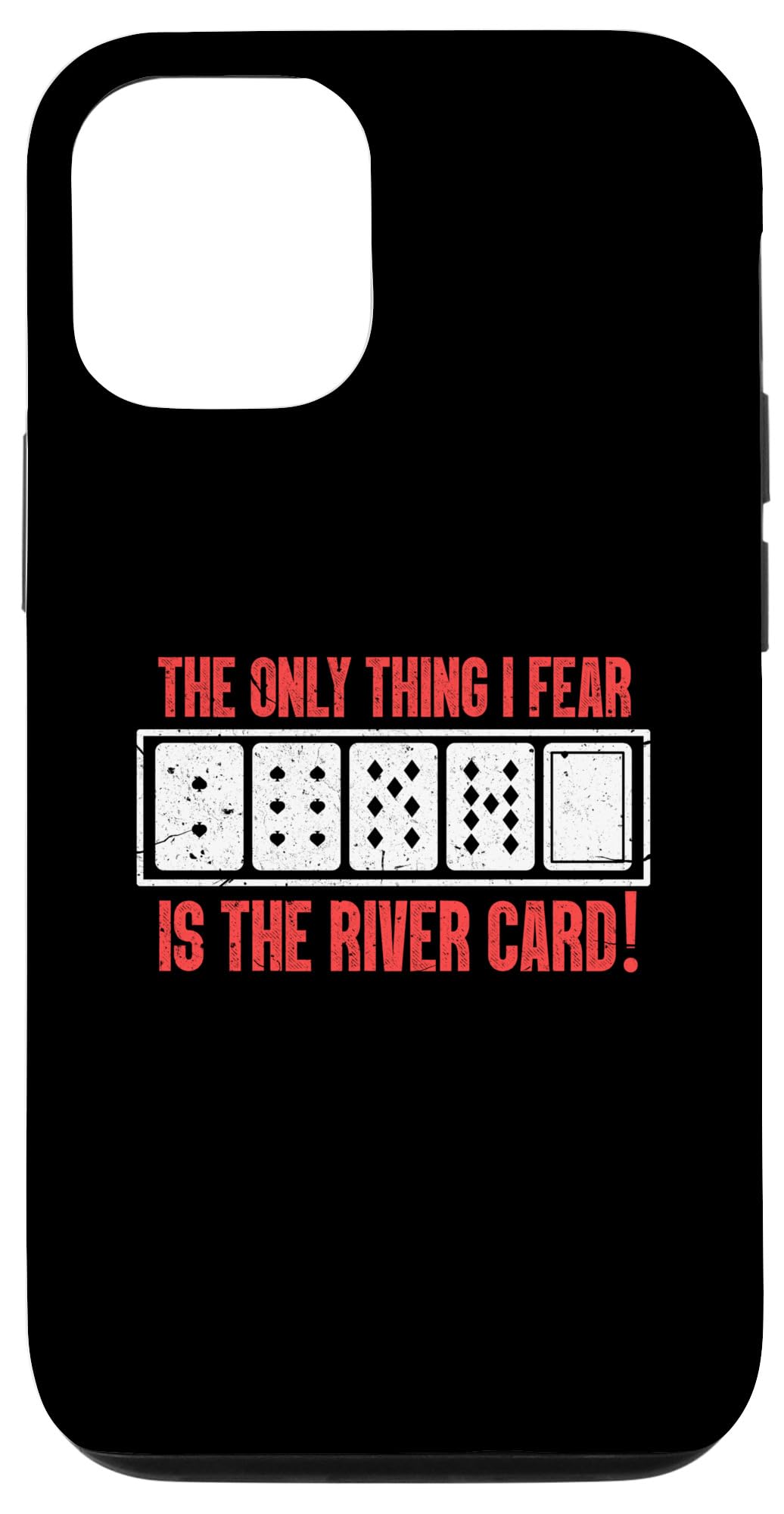 iPhone 12/12 Pro The only thing I fear is the river card Case