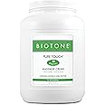 BIOTONE Pure Touch Organics Massage Crème, True Organic Massage, Rich Texture, Silky Glide, Soothing Ingredients, Healing Botanicals - 1 Gallon