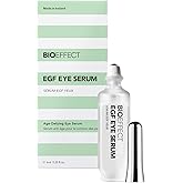 BIOEFFECT EGF Eye Serum with De-Puffer Rollerball | Age-Defying Under Eye Treatment with Epidermal Growth Factor for Fine Lines, Wrinkles, Puffiness & Sagging 6 mL / 0.20 oz