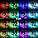 Led Light Strips with Remote, iCrius 16 Color RGB Bias Lighting TV Backlight 3.3ft USB Powered Flexible Waterproof Led Strip Lights Kit for PC Bed Room Desk Closet Car Motorcycles More